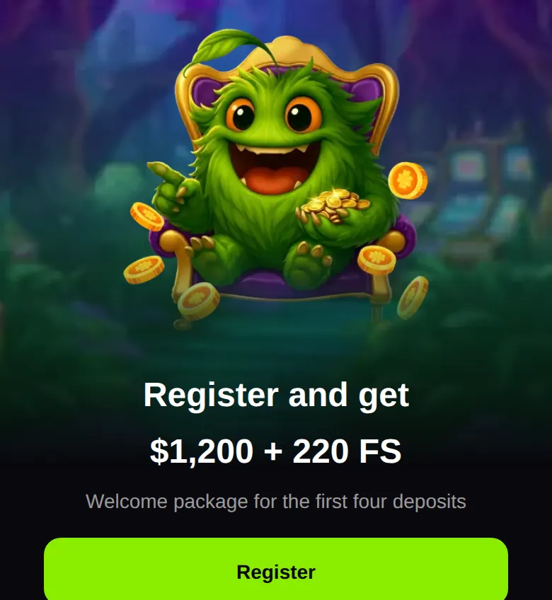 Verde Casino welcome package banner on the official mobile site